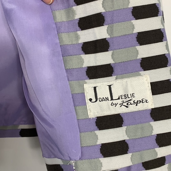 RARE VINTAGE 60’s Joan Leslie by Kasper Dress and Jacket to Match size 6 - Picture 14 of 15